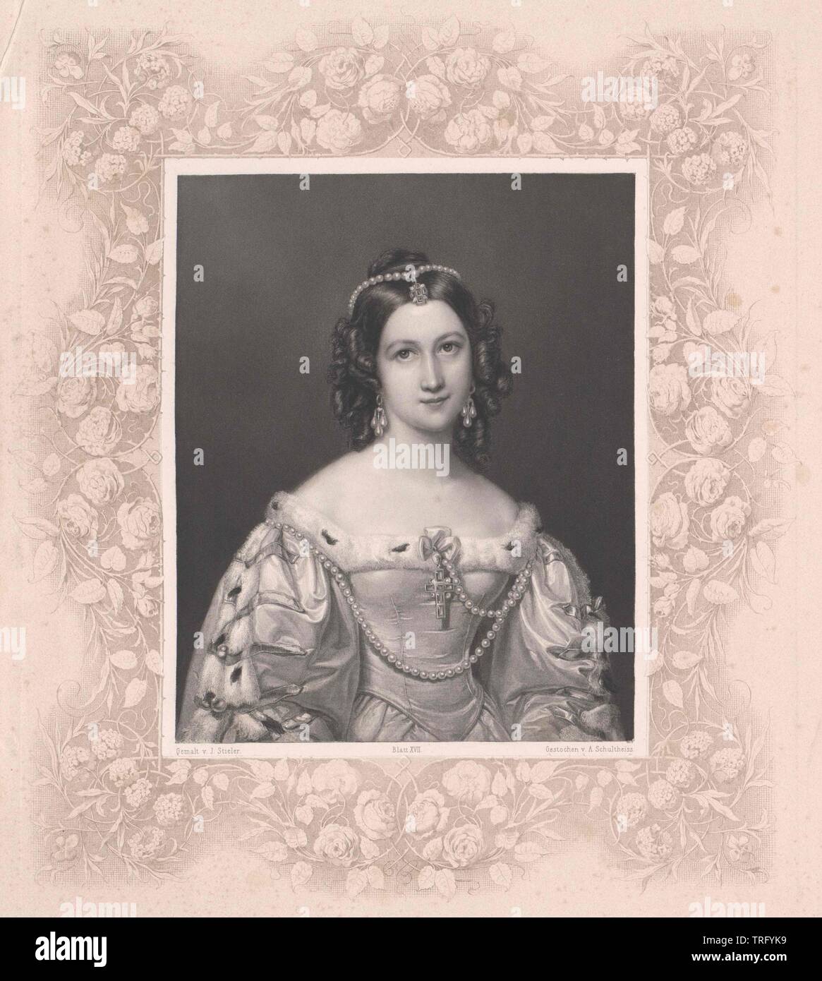 Siepe, Charlotte von, Additional-Rights-Clearance-Info-Not-Available Foto Stock