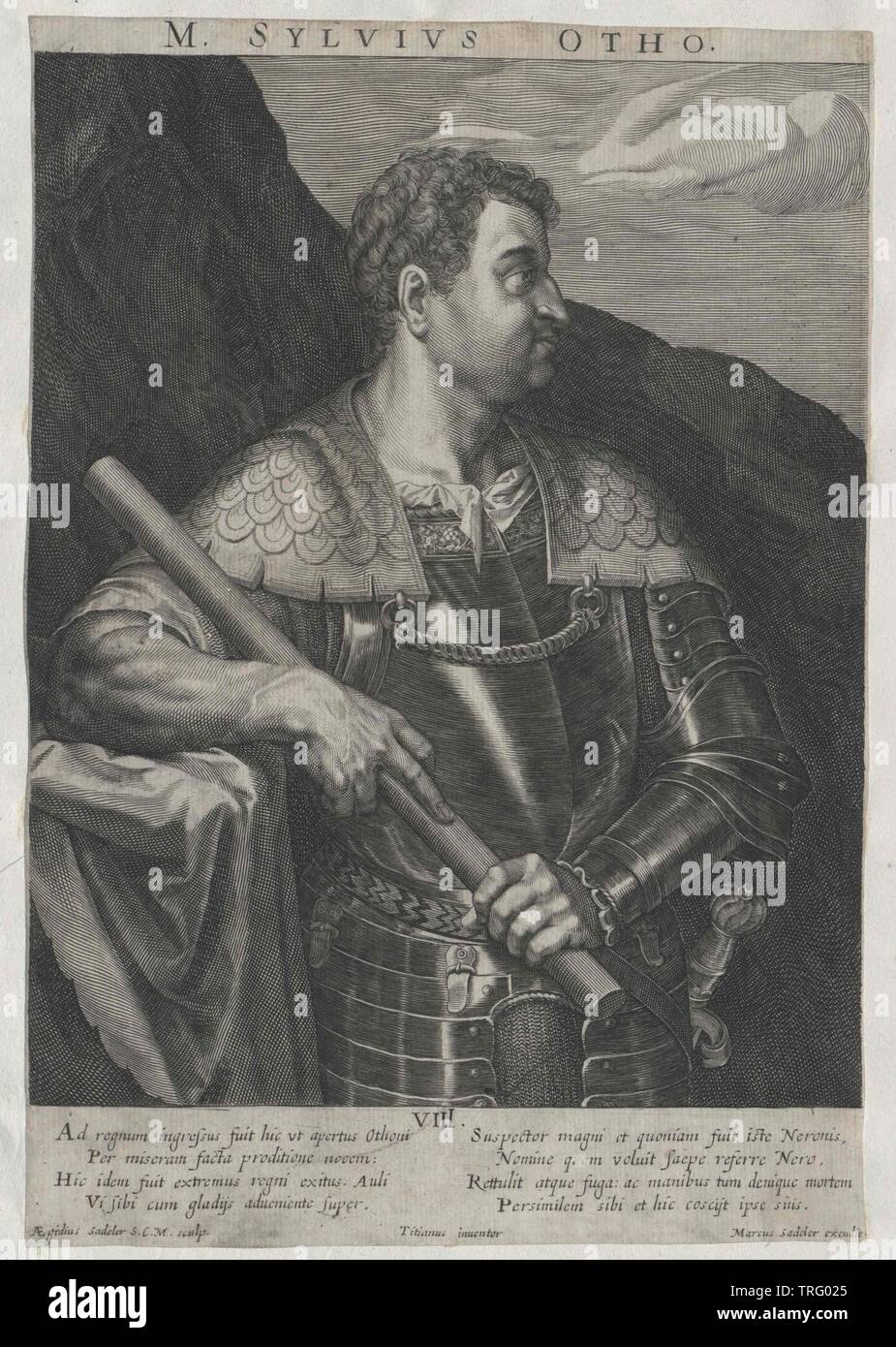 Otho, imperatore romano, Additional-Rights-Clearance-Info-Not-Available Foto Stock