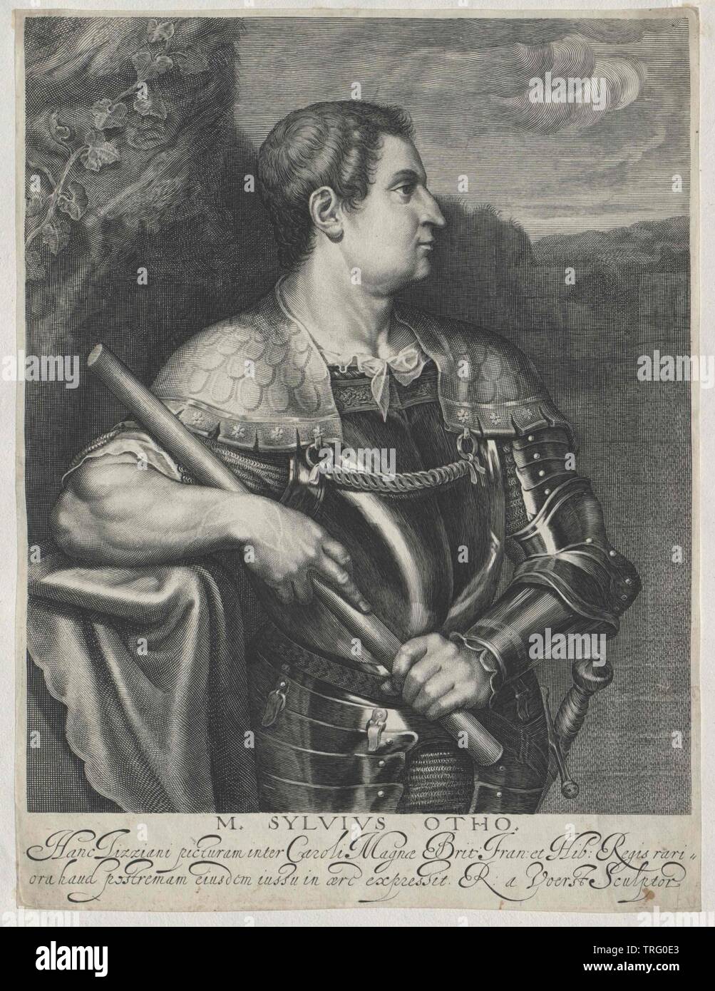 Otho, imperatore romano, Additional-Rights-Clearance-Info-Not-Available Foto Stock