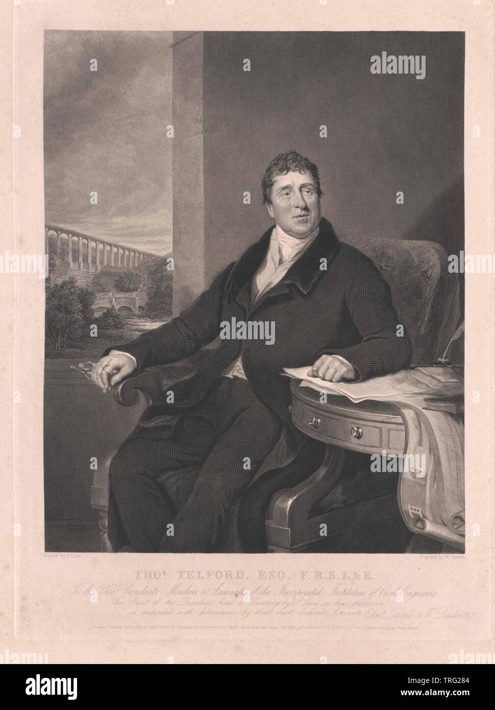 Telford, Thomas, Additional-Rights-Clearance-Info-Not-Available Foto Stock