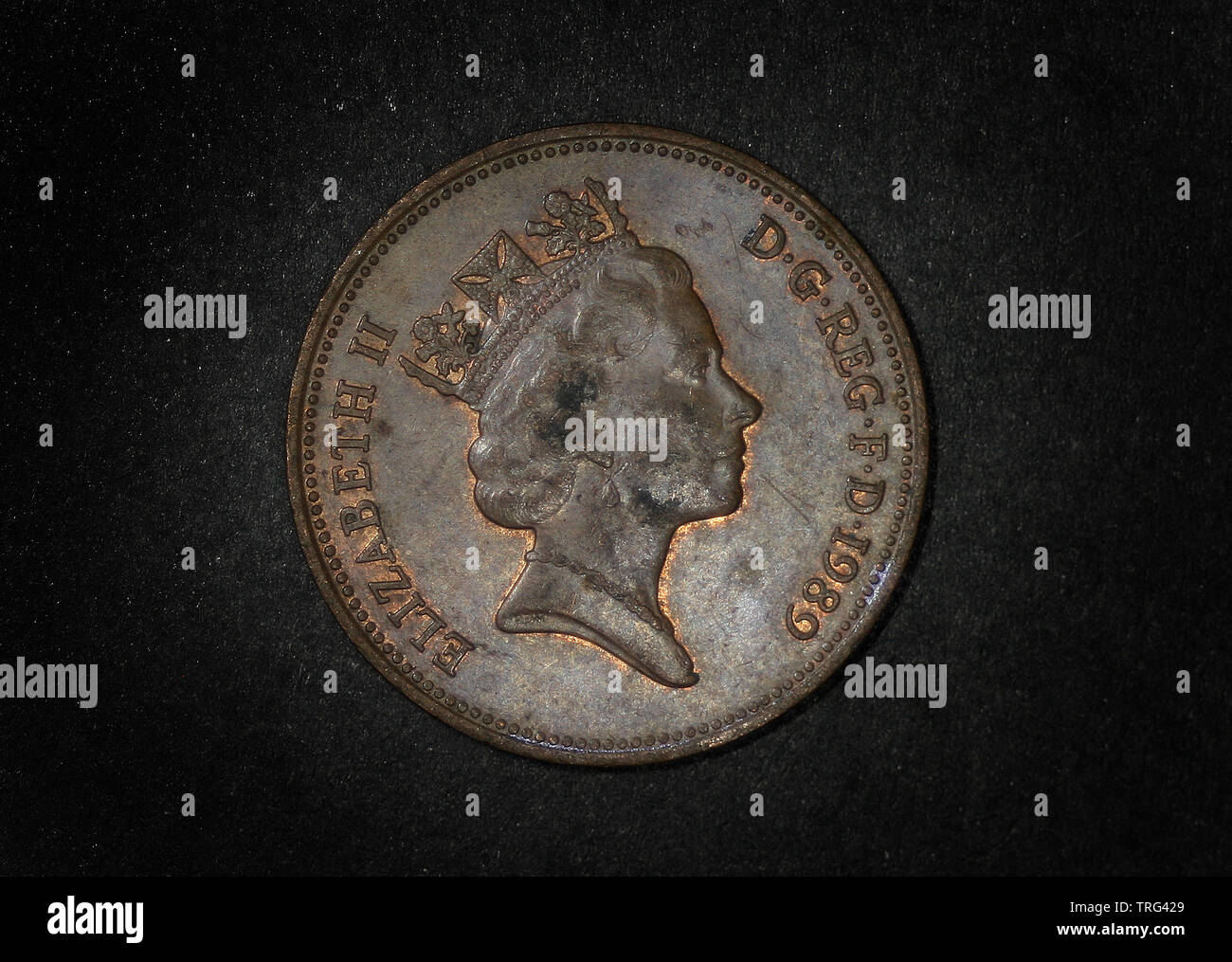 Regno Unito 2 pence, 1992-1997 Foto Stock