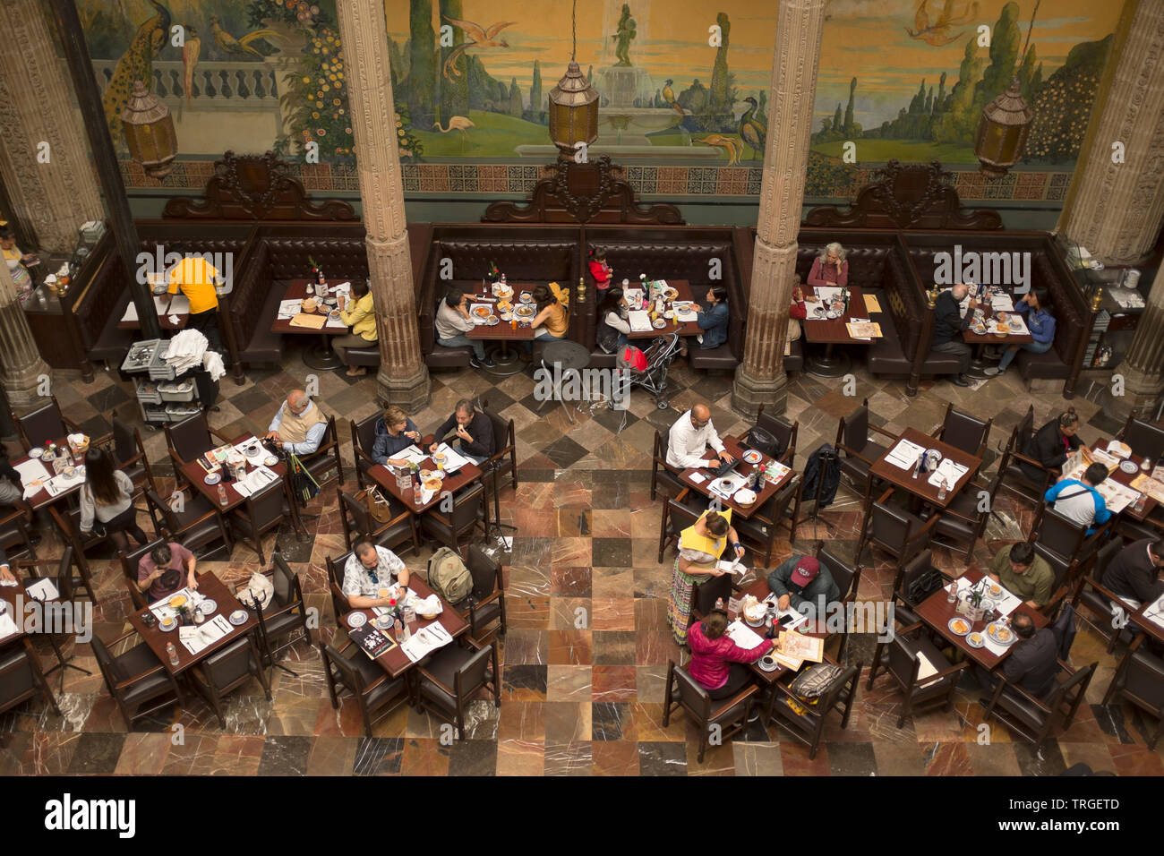 Il ristorante Sanborns Città Del Messico Foto Stock