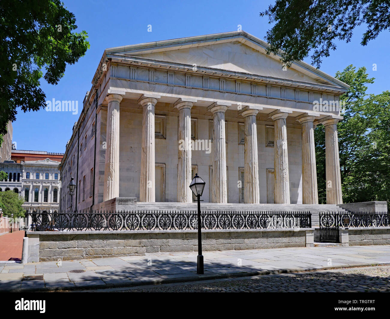 Centro storico seconda banca degli Stati Uniti, Philadelphia Foto Stock