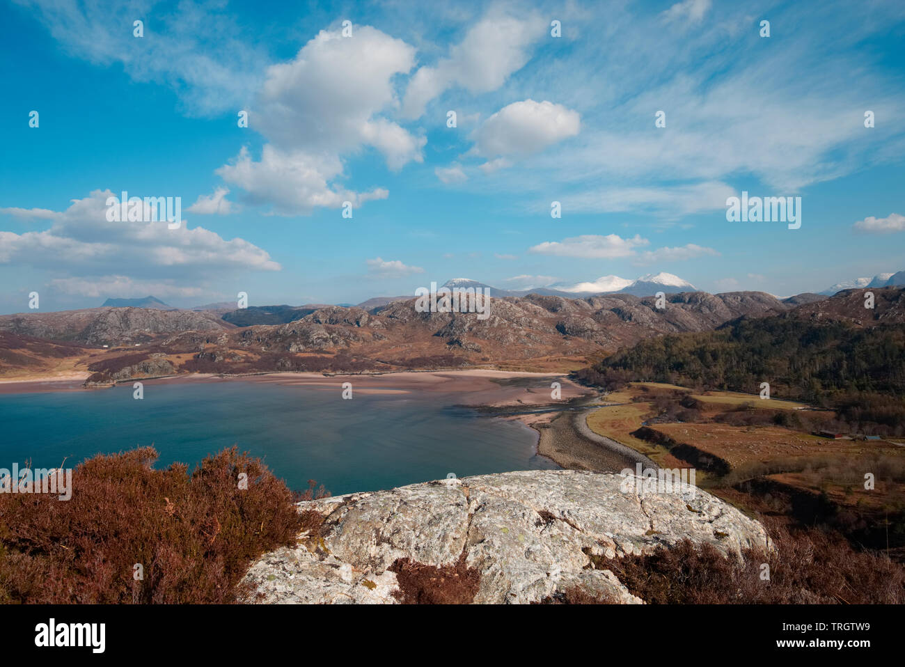 Gruinard Bay, Wester Ross Foto Stock