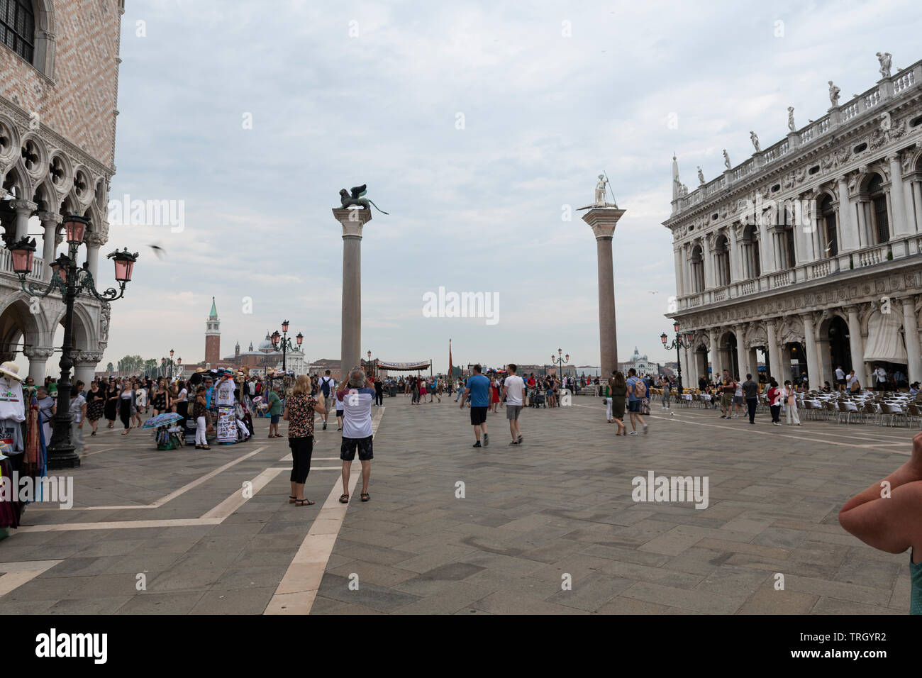 Piazza San Marco, Venezia Foto Stock