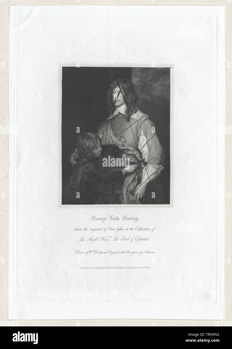 Goring, George signore, Additional-Rights-Clearance-Info-Not-Available Foto Stock