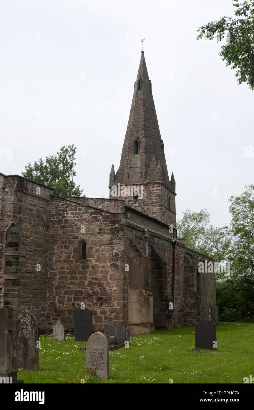 Chiesa della Santa Trinità, Ratcliffe-su-Soar, Nottinghamshire, England, Regno Unito Foto Stock