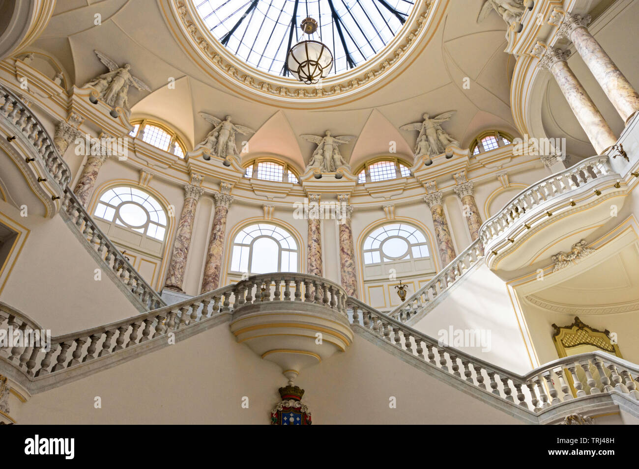 I magnifici interni di Grant Theatre di Havana, Cuba Foto Stock