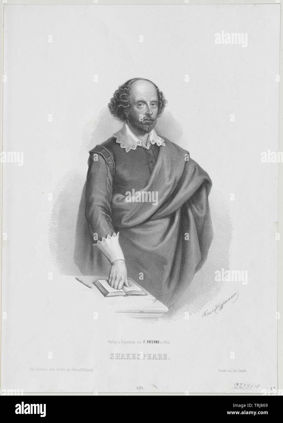 Shakespeare, William, Additional-Rights-Clearance-Info-Not-Available Foto Stock