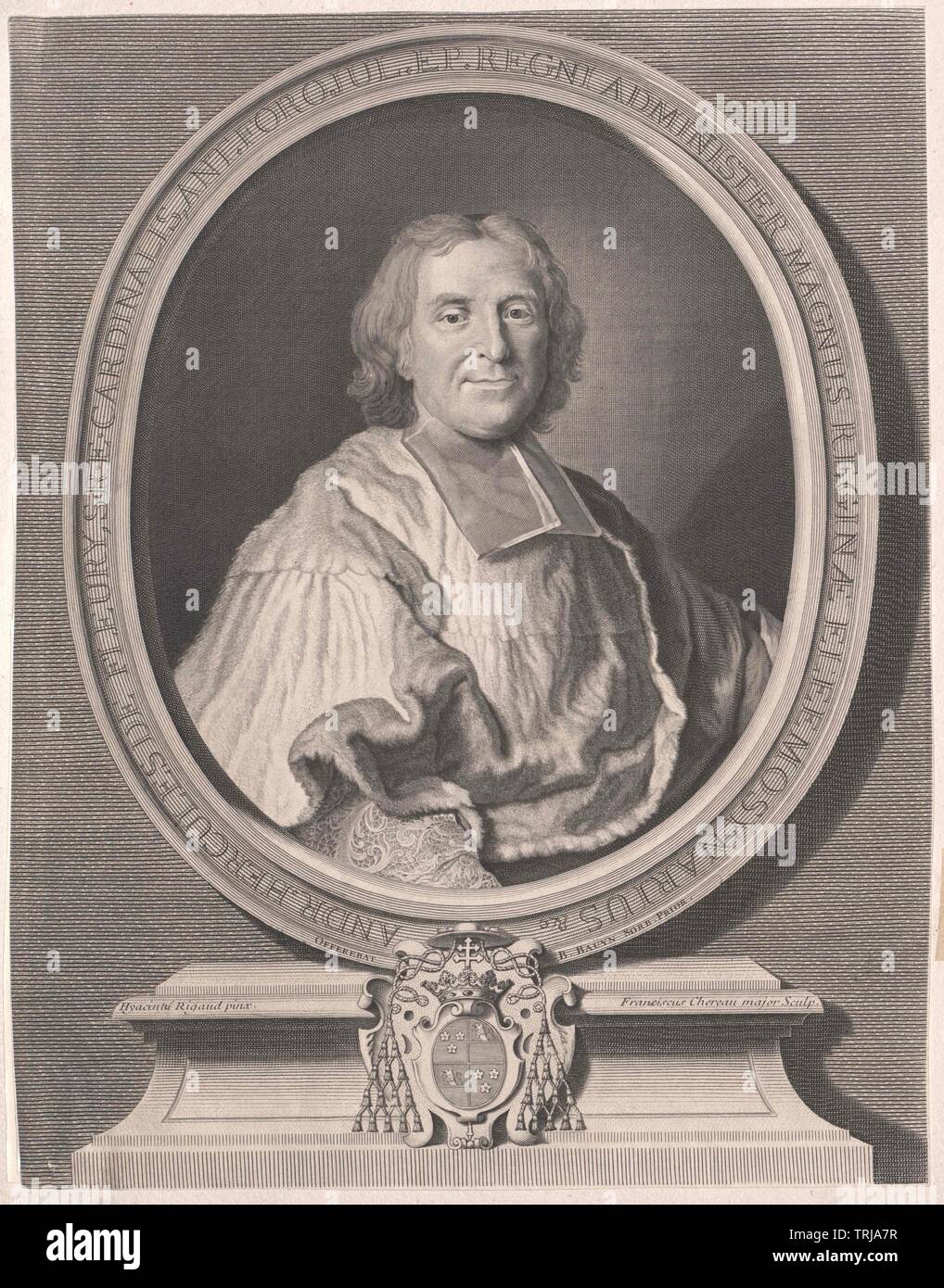 Fleury, Andre Hercule de, Additional-Rights-Clearance-Info-Not-Available Foto Stock