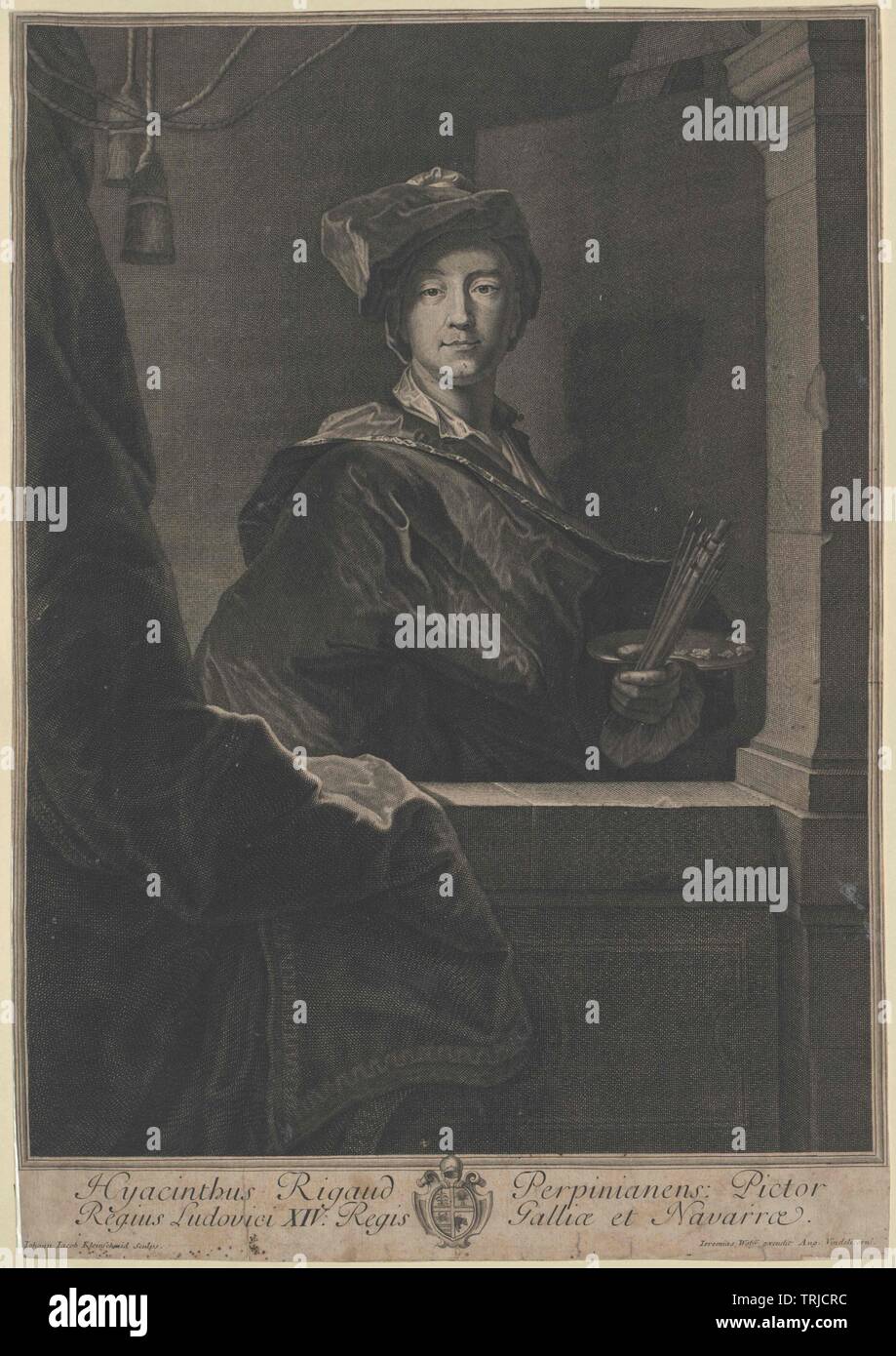 Rigaud Il duomo, Hyacinthe, Additional-Rights-Clearance-Info-Not-Available Foto Stock