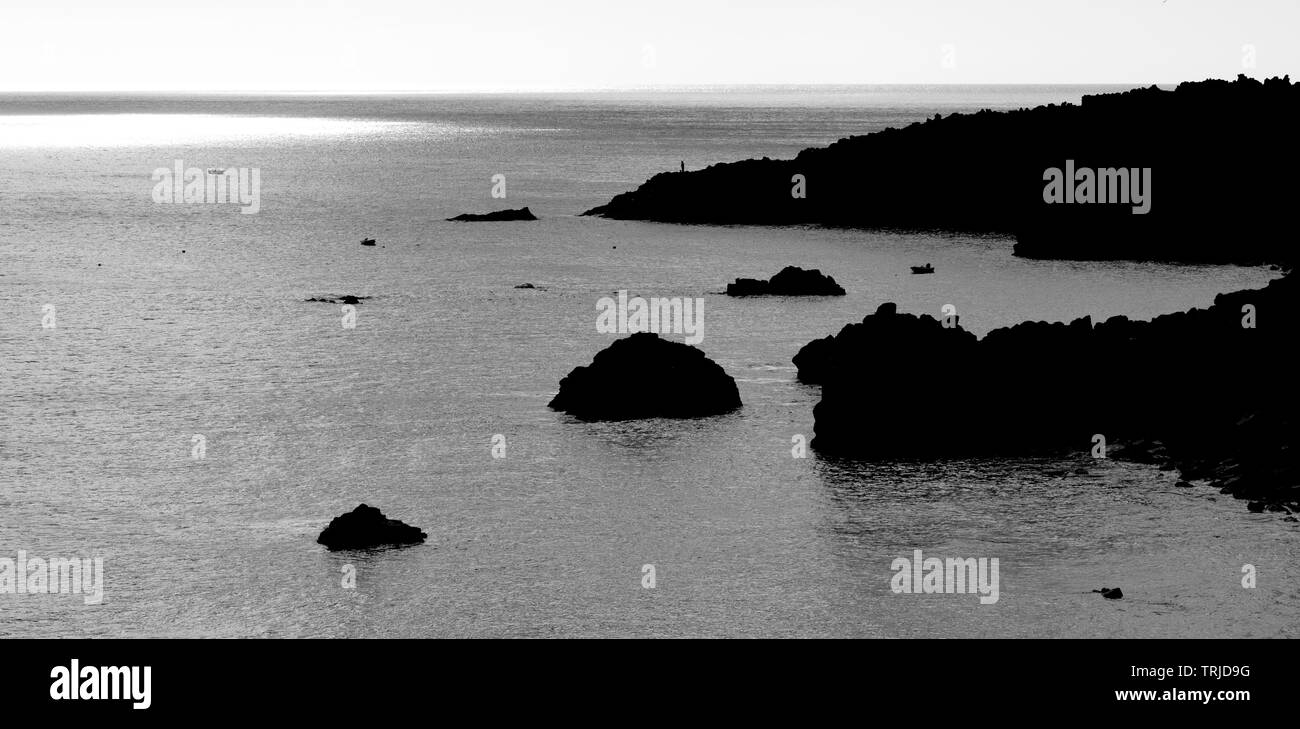 Punta de Fuencaliente. Pueblo Fuencaliente. Isla La Palma. Provincia di Santa Cruz. Islas Canarias. España Foto Stock