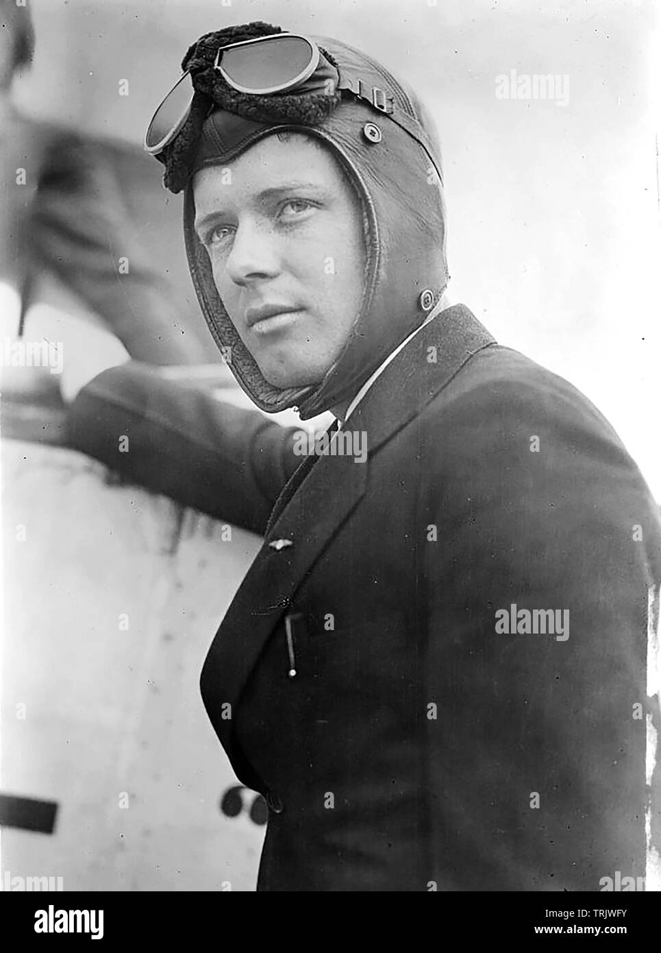 CHARLES LINDBERGH (1902 - 1974) American Aviation pioneer e inventore Foto Stock