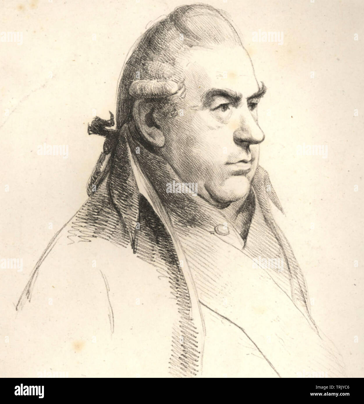 JOSEPH BANKS (1743-1820) naturalista inglese e botanico Foto Stock