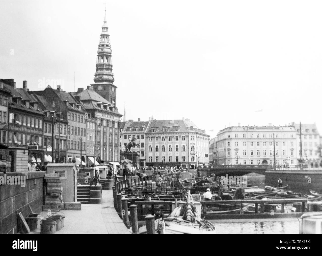 Copenhagen probabilmente 1940S, Danimarca Foto Stock