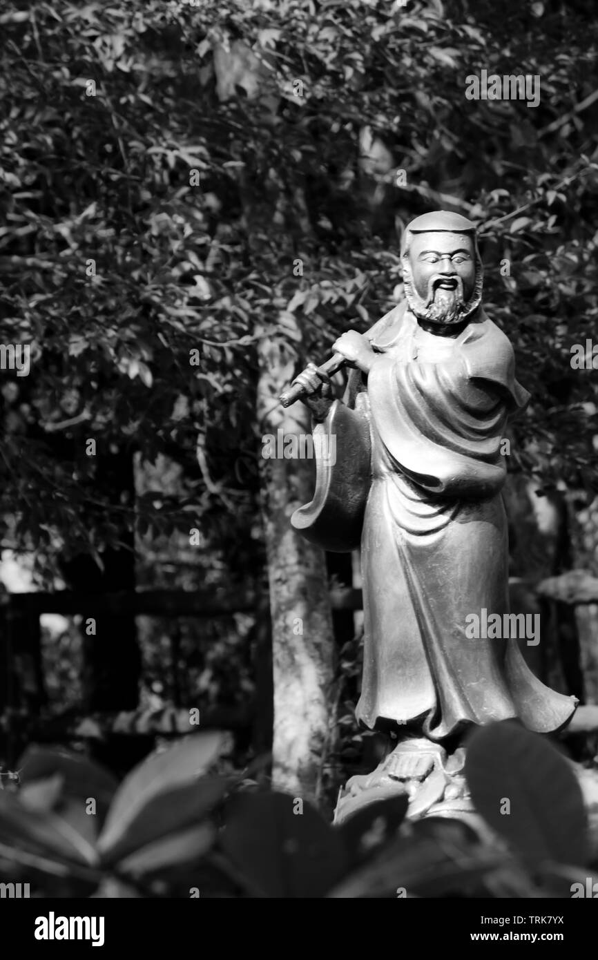 Statua nel parco Foto Stock