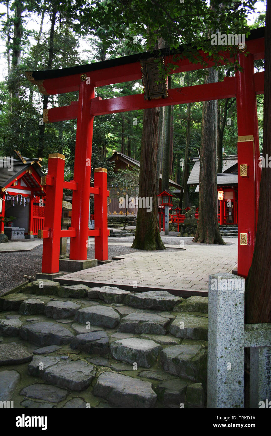 Tsubaki Grand Santuario, Suzuka, Prefettura di Mie, Giappone Foto Stock