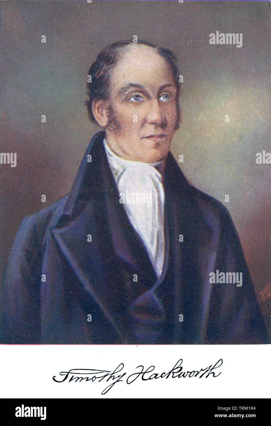 TIMOTHY HACKWORTH (1786-1850) inglese locomotiva a vapore engineer Foto Stock