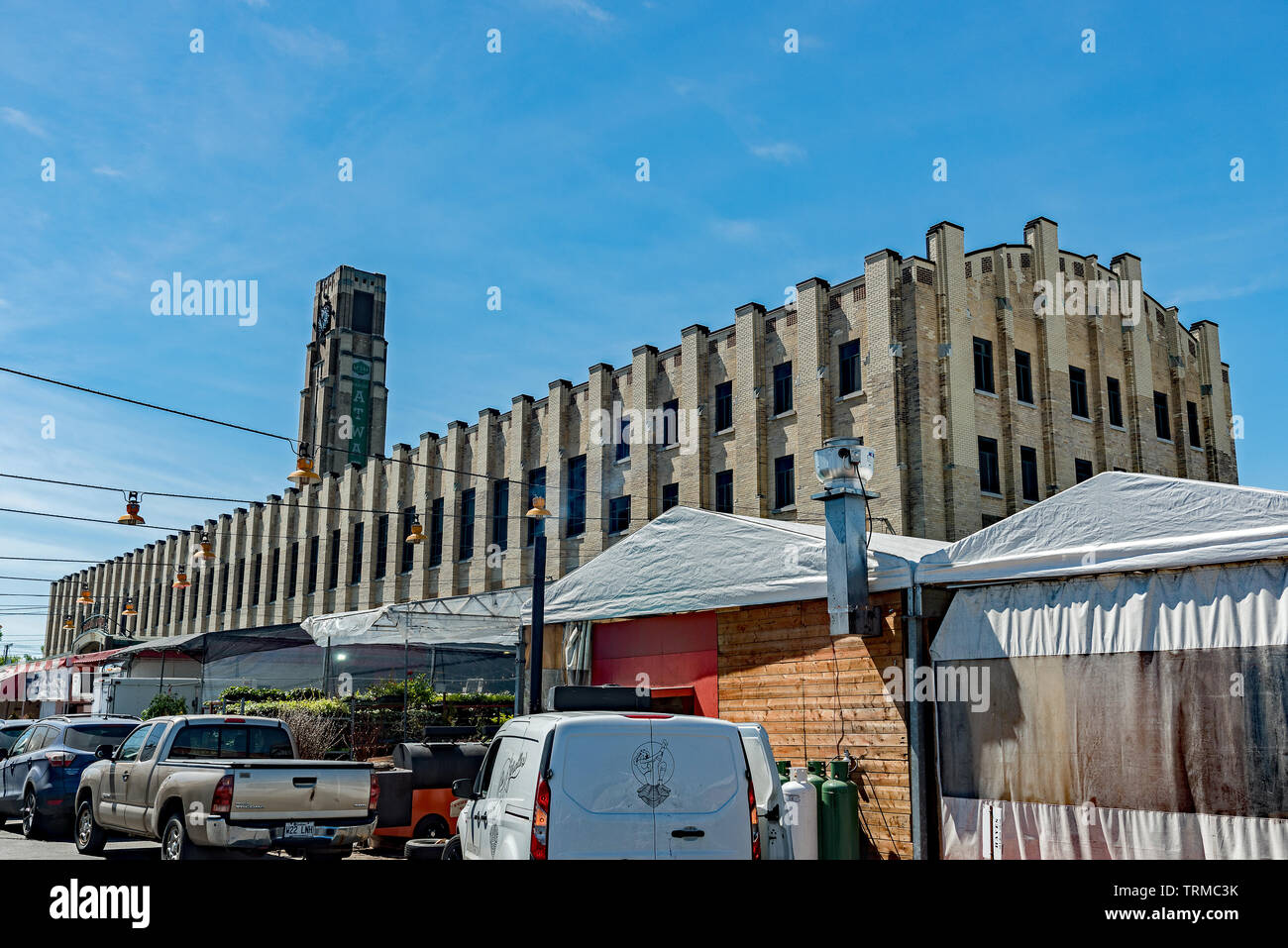Atwater Market scene Foto Stock