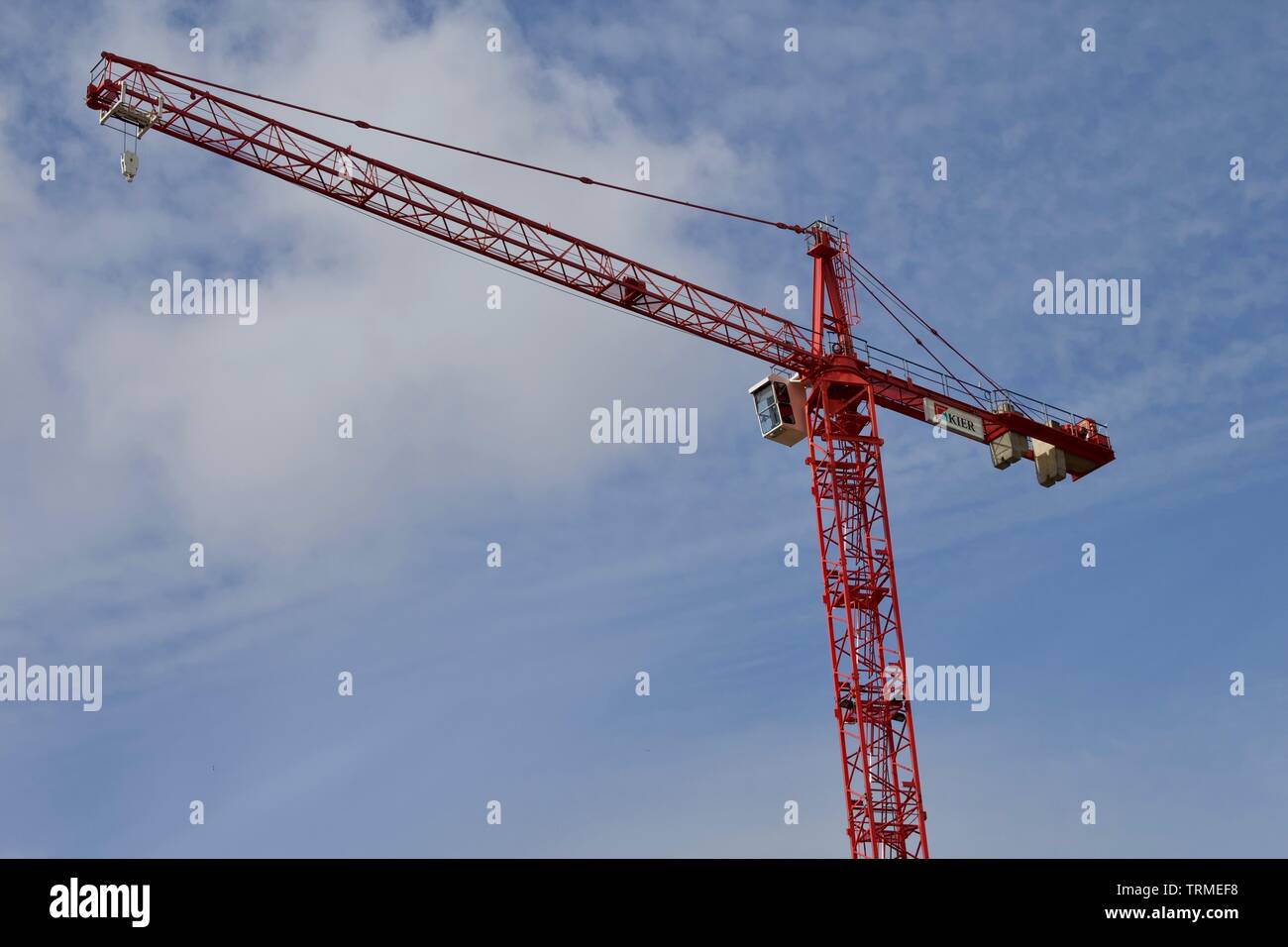 Fermo gru a torre in Bristol, foto scattata a Bristol. Foto Stock