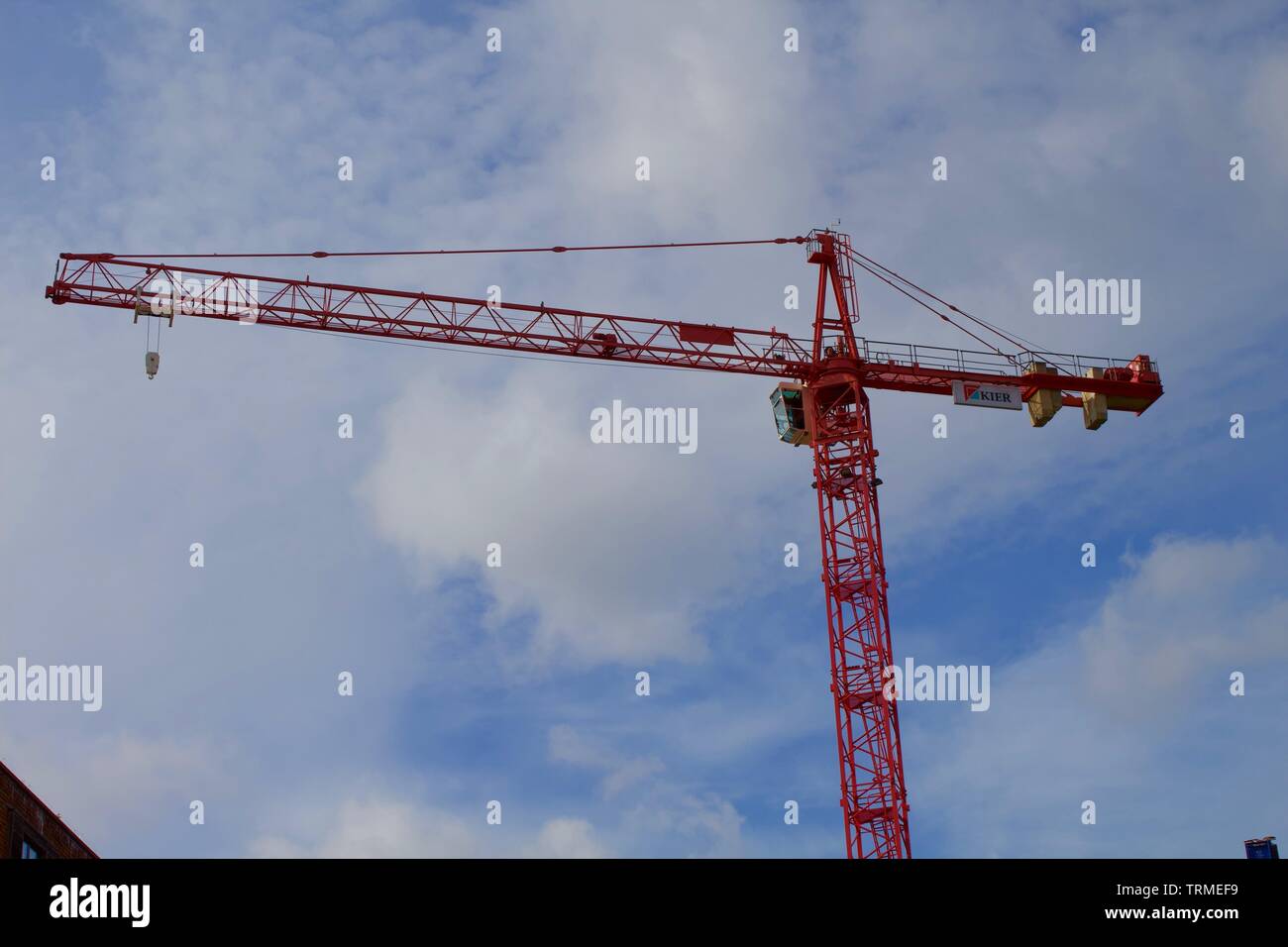 Fermo gru a torre in Bristol, foto scattata a Bristol. Foto Stock