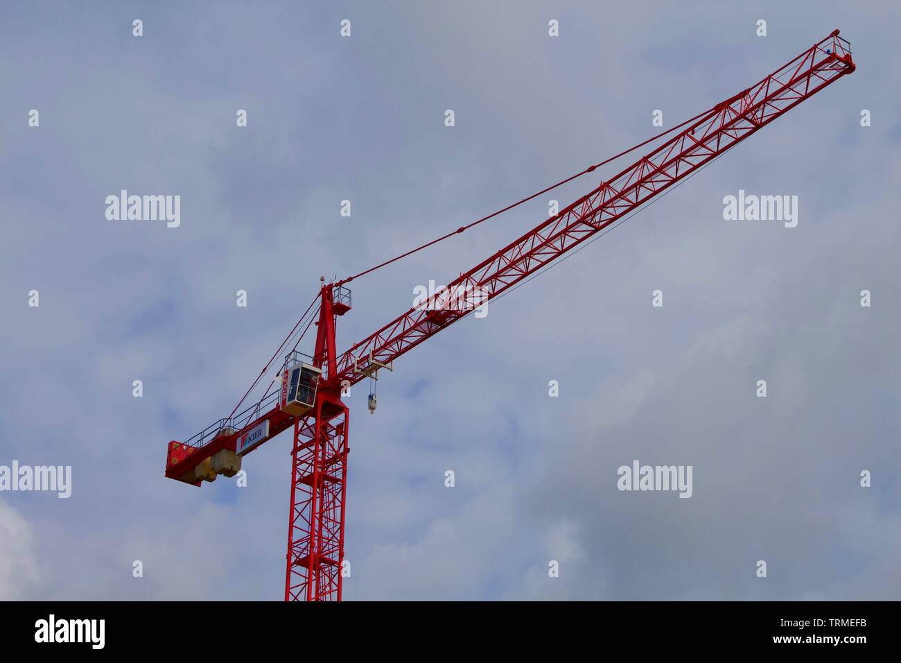 Fermo gru a torre in Bristol, foto scattata a Bristol. Foto Stock