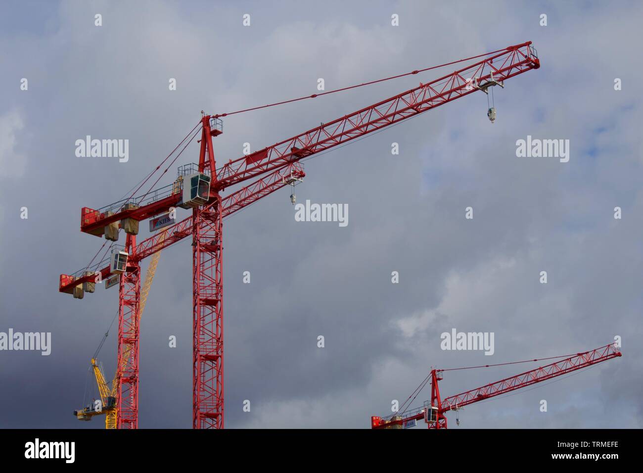 Fermo gru a torre in Bristol, foto scattata a Bristol. Foto Stock