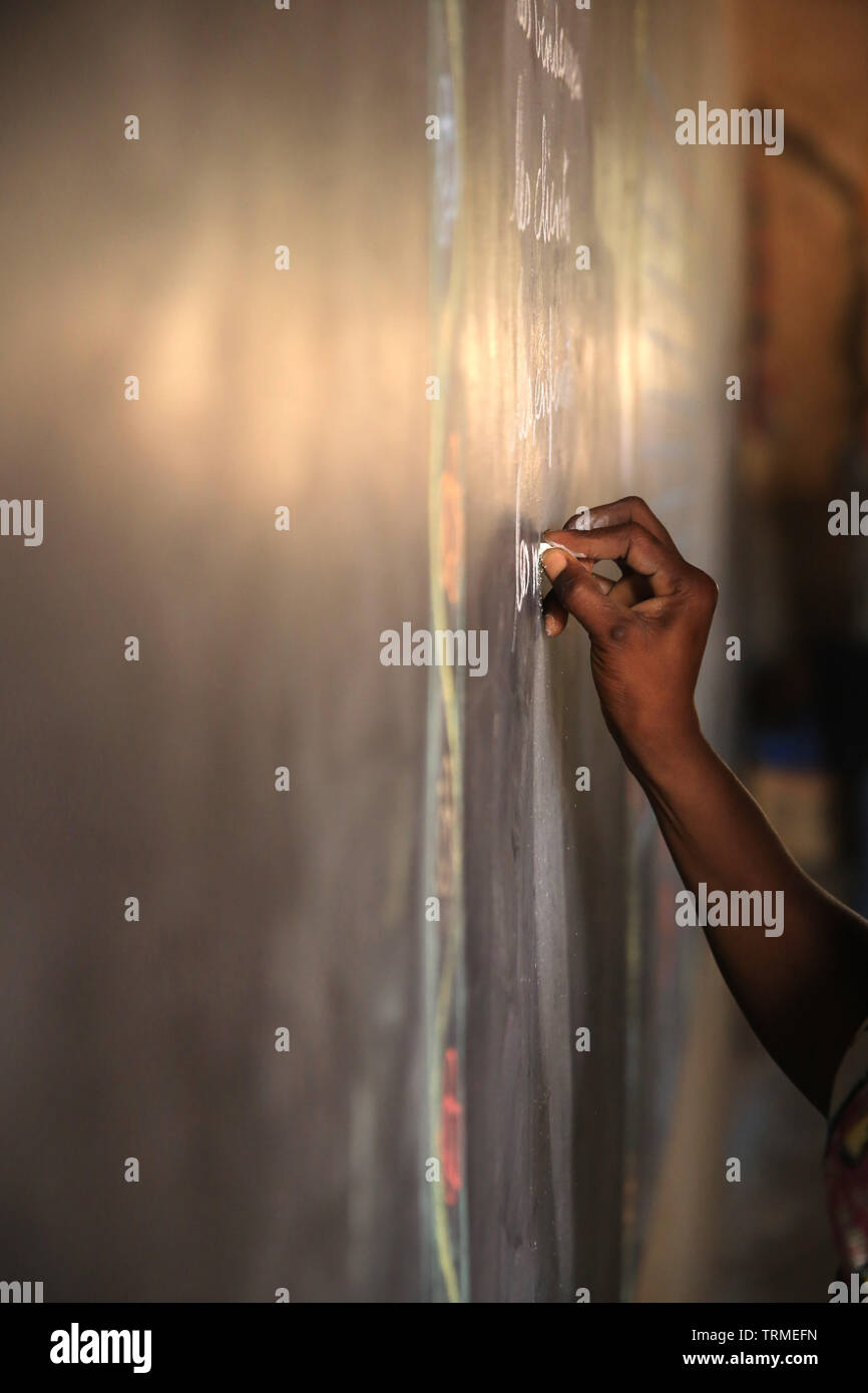 Apprentissage du Français. La convenzione di Lomé. Il Togo. Afrique de l'Ouest. Foto Stock