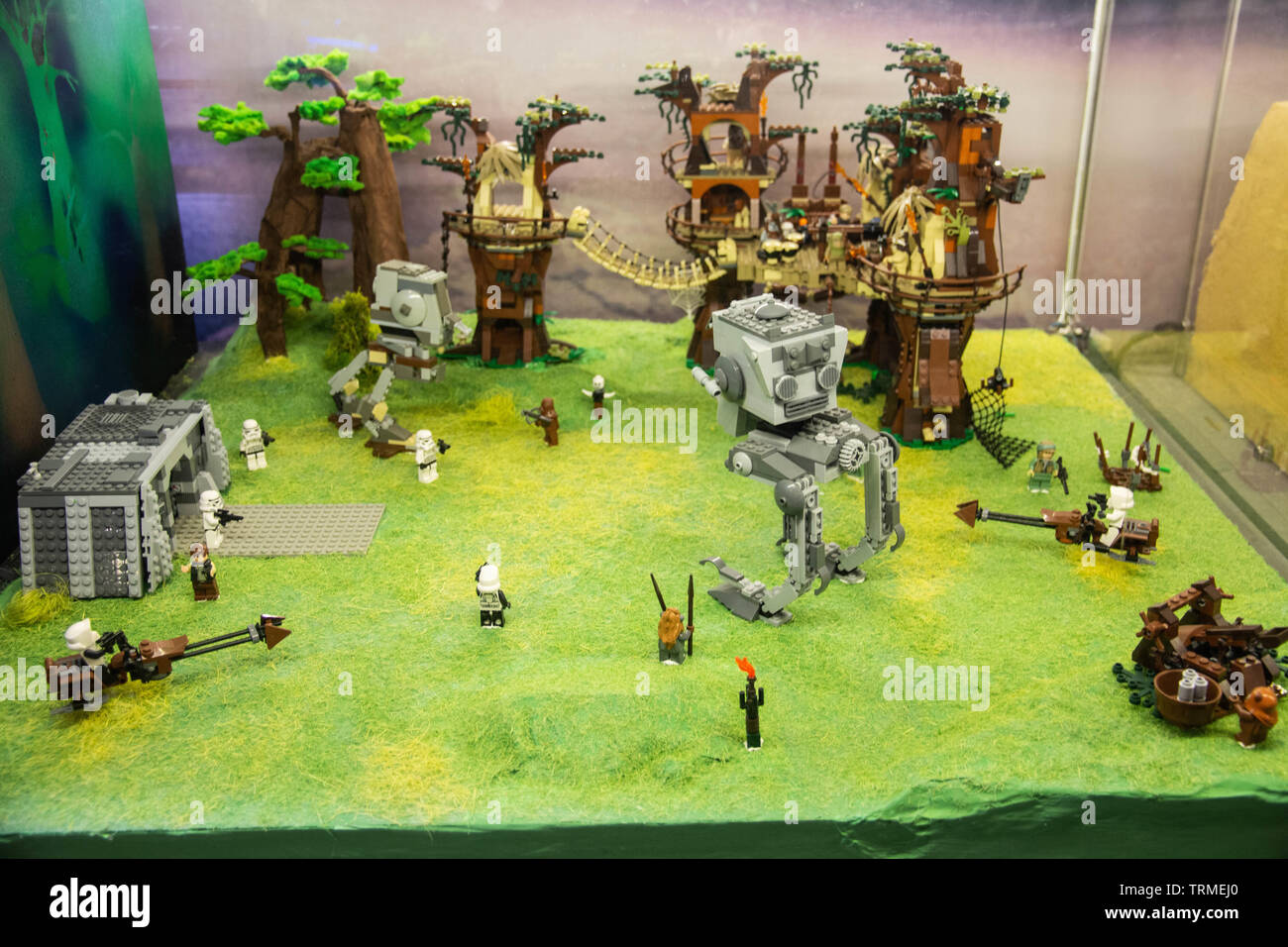 LEGO Star Wars - LEGO Exhibition 2019, Budapest, Ungheria Foto Stock