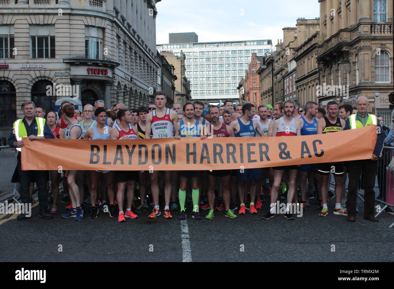 Newcastle upon Tyne, Regno Unito. Il 9 giugno, 2019. 157Blaydon gara. Il 1862 Blaydon gara canzone è l'Inno Nazionale di Tyneside e appassionato inno alla Newcastle United football club.Credit:David Whinham/Alamy Live News Foto Stock