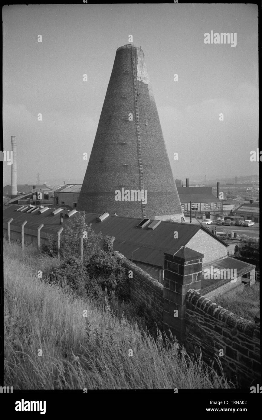 Lemington Cono in vetro, Northumberland Road, Lemington, Newcastle upon Tyne, C1955-c1980. Creatore: Ursula Clark. Foto Stock