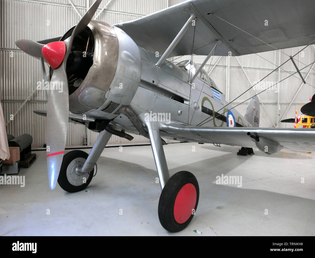 Gloster Gladiator MK 1 Fighter biplano, REGNO UNITO Foto Stock
