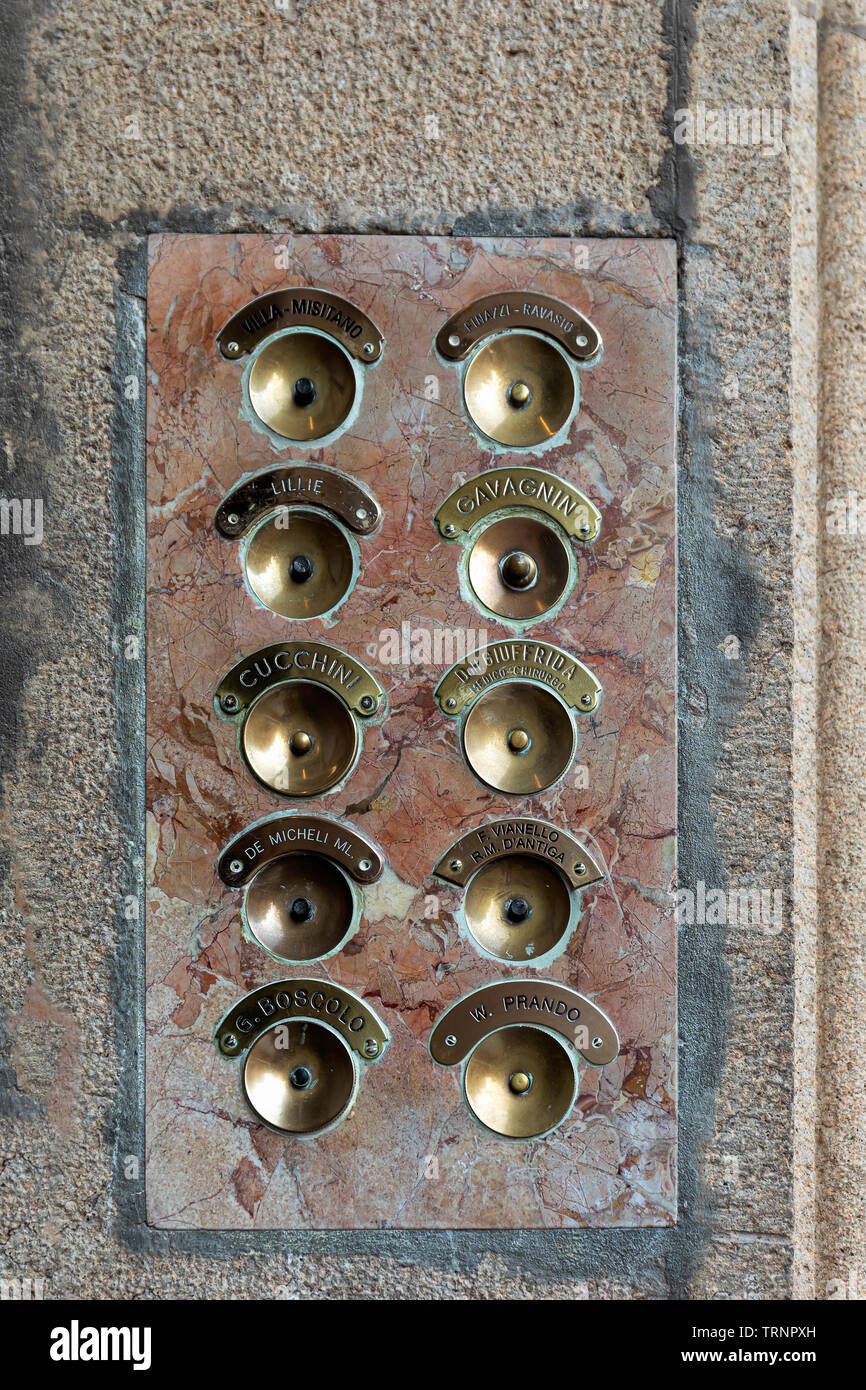 Campanelli) a Venezia Foto Stock