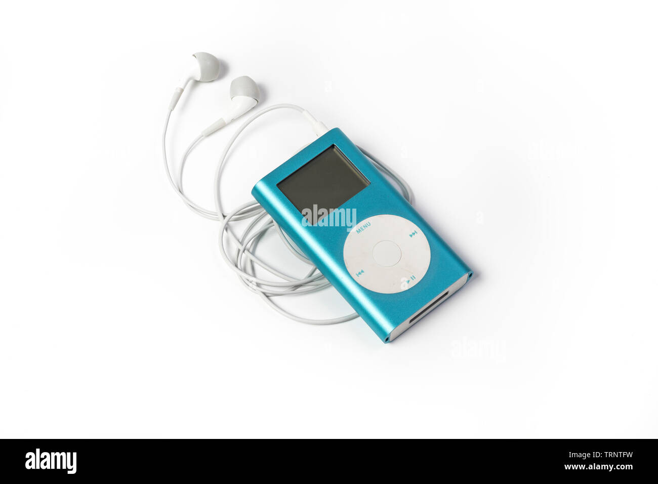 Vecchio iPod Apple lettore MP3 Foto stock - Alamy