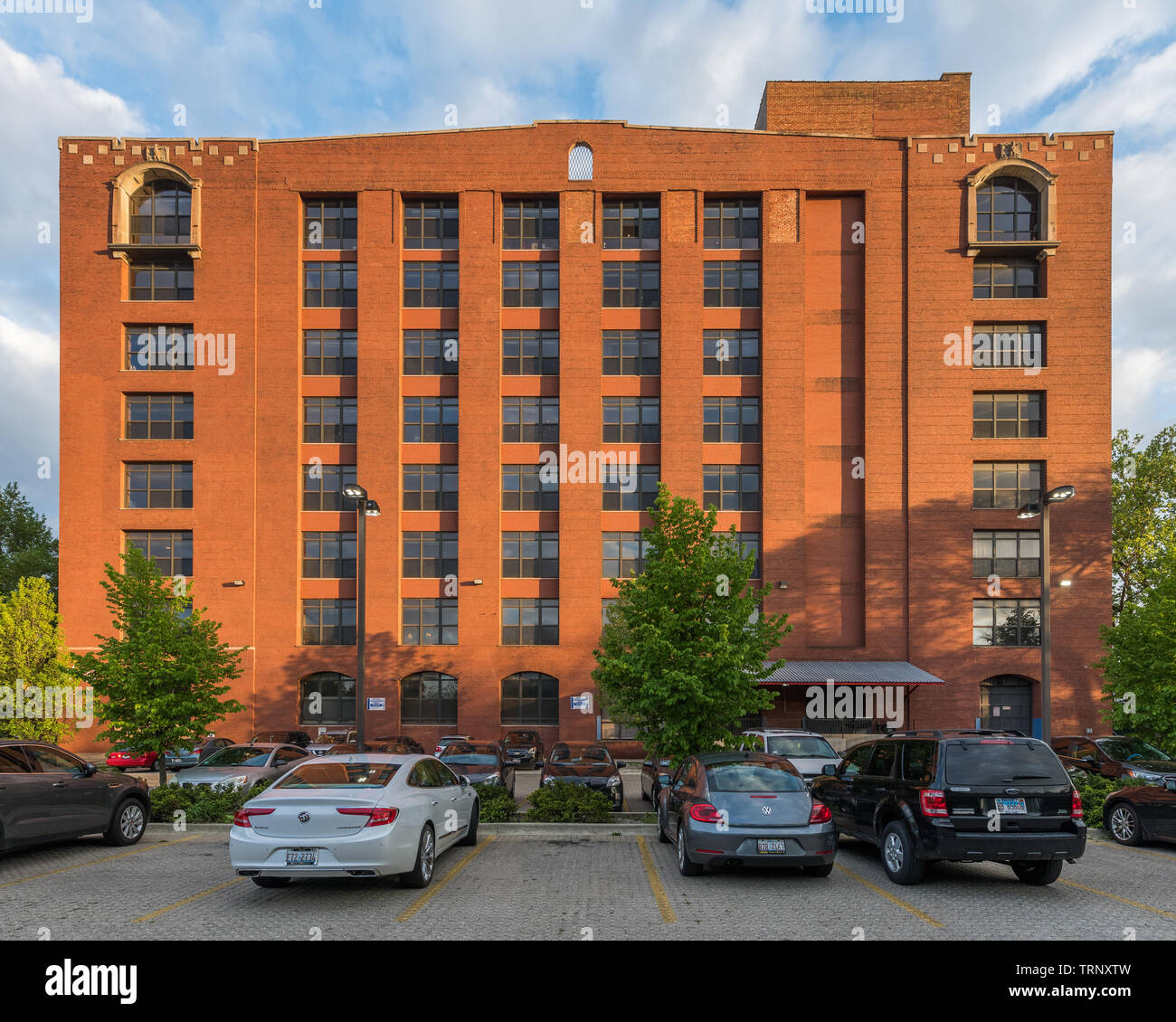 Ex Albaugh-Dover catalogo magazzino edificio convertito in zona residenziale lofts in Piazza Marshall quartiere progettato da Howard Van Doren Shaw Foto Stock