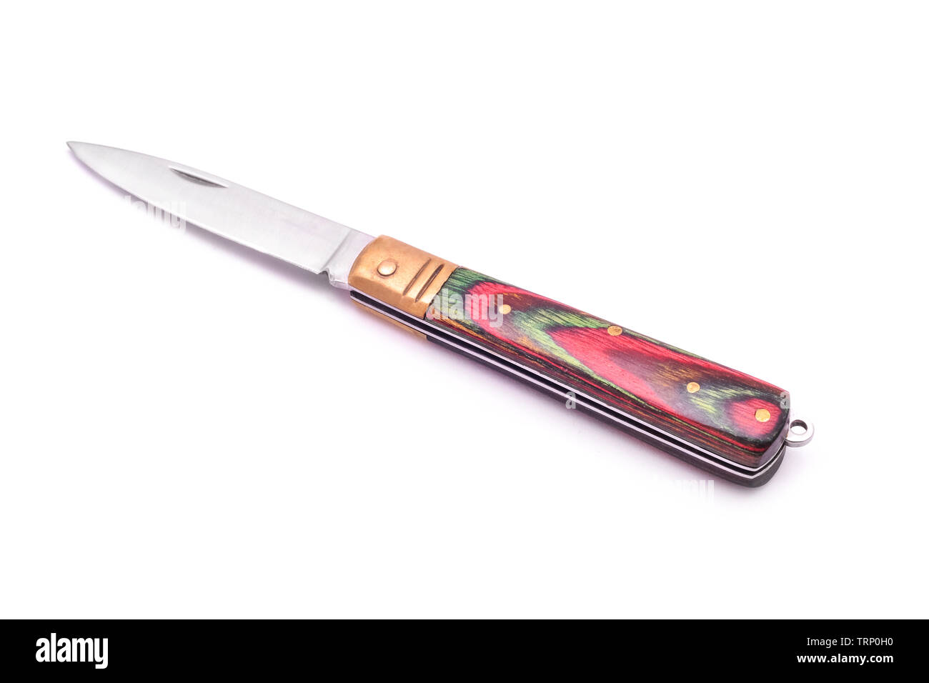 Vintage penna tascabile coltello, vecchio coltello da campeggio