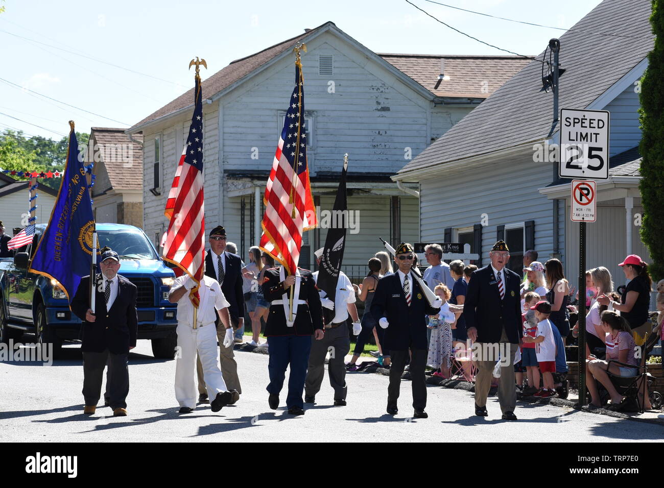 Il Memorial Day Parade Chicora PA 2019 Foto Stock