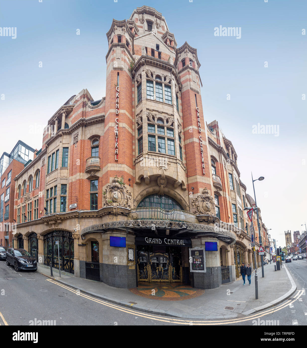 Grand Central,pub,Ristorante,Renshaw Street,Liverpool,Inghilterra Foto Stock