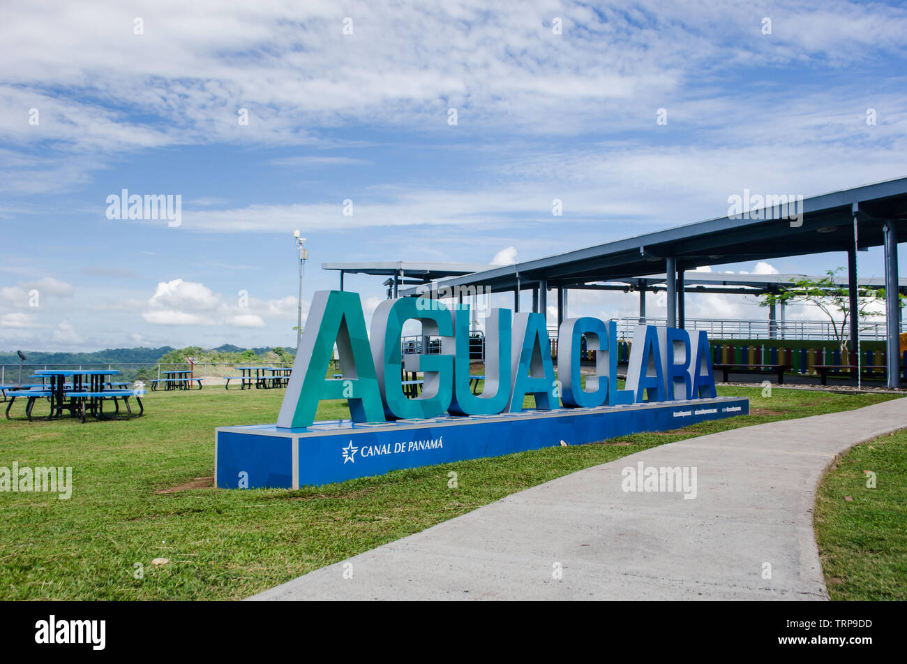 Agua Clara Visitor Center strutture Foto Stock