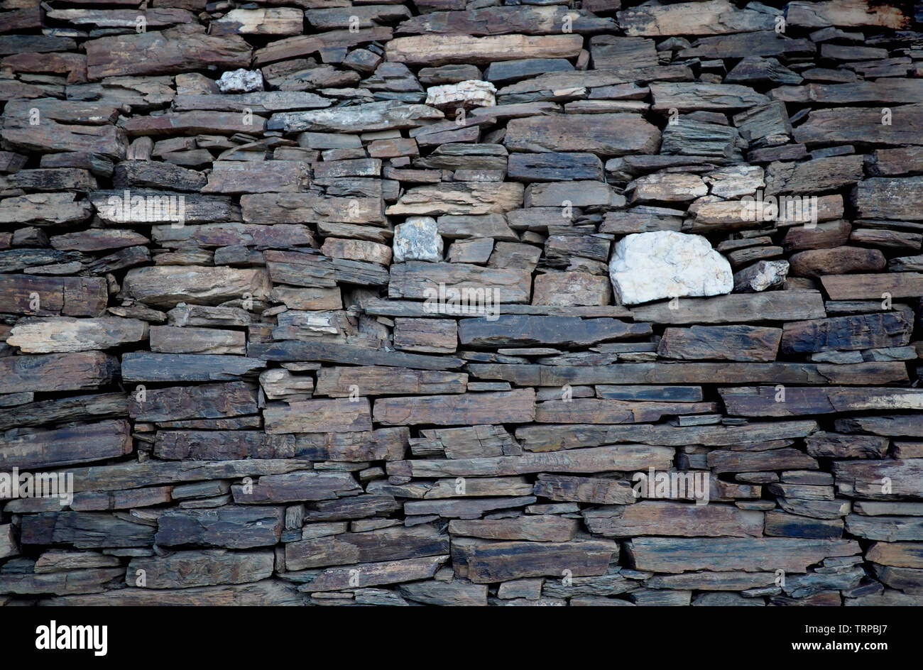 Abstract parete di roccia dettaglio, murature Foto Stock
