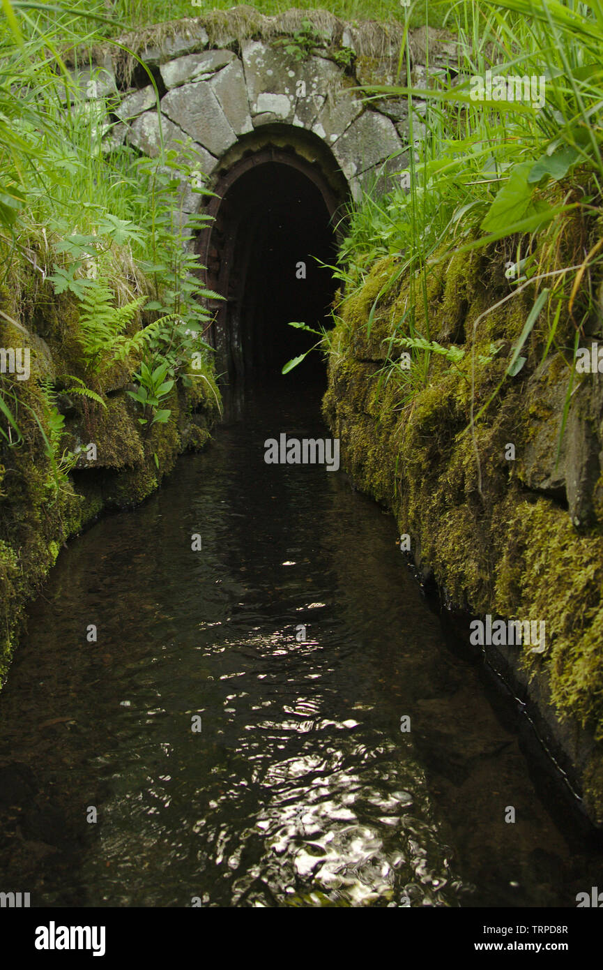 Alto Harz acqua regale (Oberharzer Wasserregal), Germania, la gestione delle acque Foto Stock