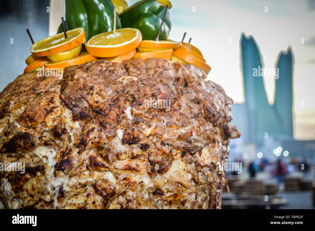 Kebab in Bahrain Foto Stock