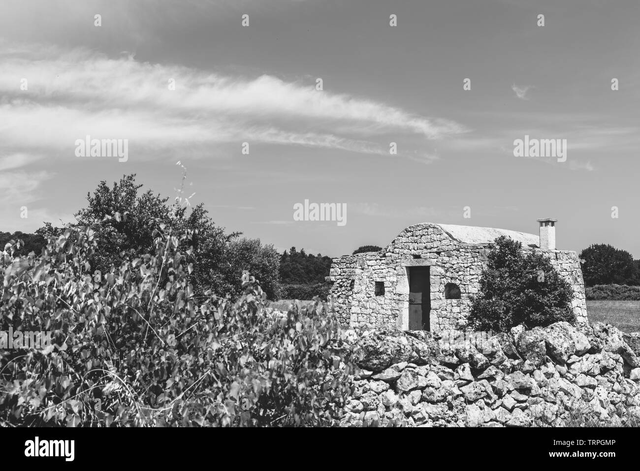 Trulli della Valle D'Itria e Alberobello Foto Stock