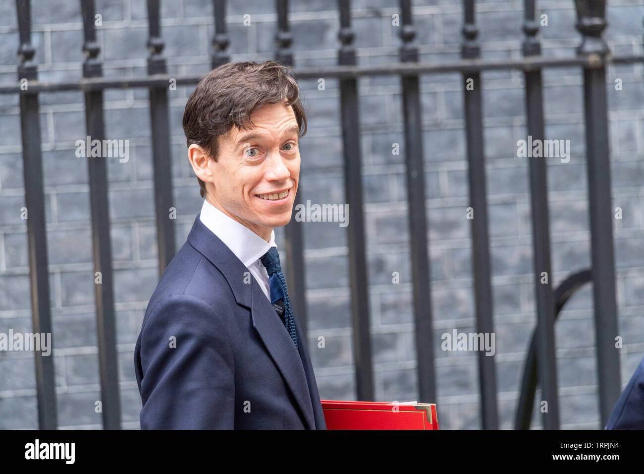 Londra 11 giugno 2019, Rory Stewart lo Sviluppo Internazionale Segretario lascia una riunione del gabinetto a 10 Downing Street, Londra Credit Ian Davidson/Alamy Live News Foto Stock