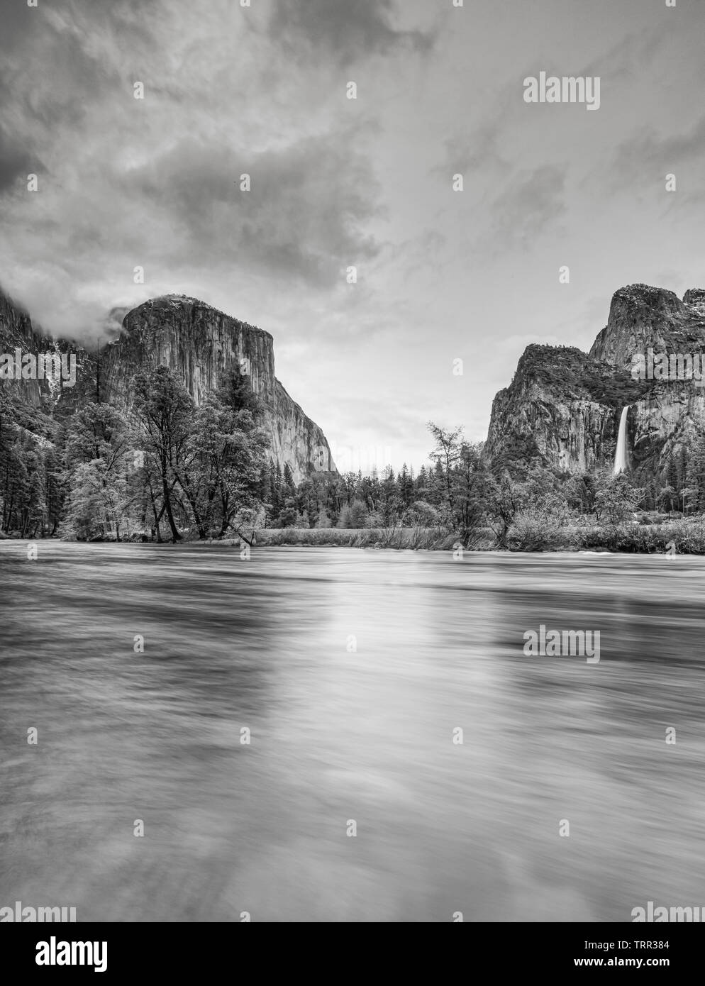 Il parco nazionale di Yosemite Valley, Stati Uniti d'America Foto Stock