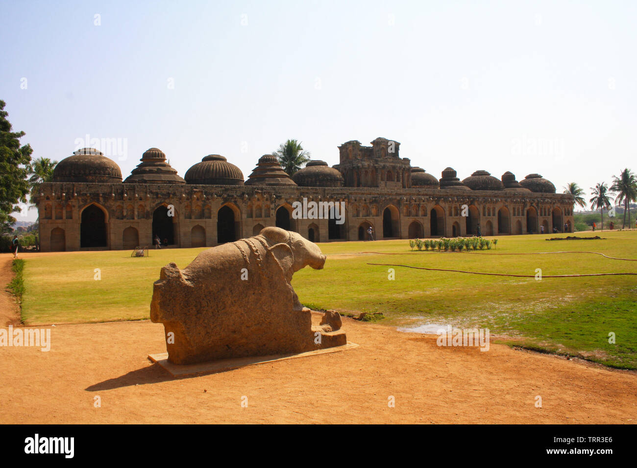 Hampi India Karnataka architettura antica Foto Stock