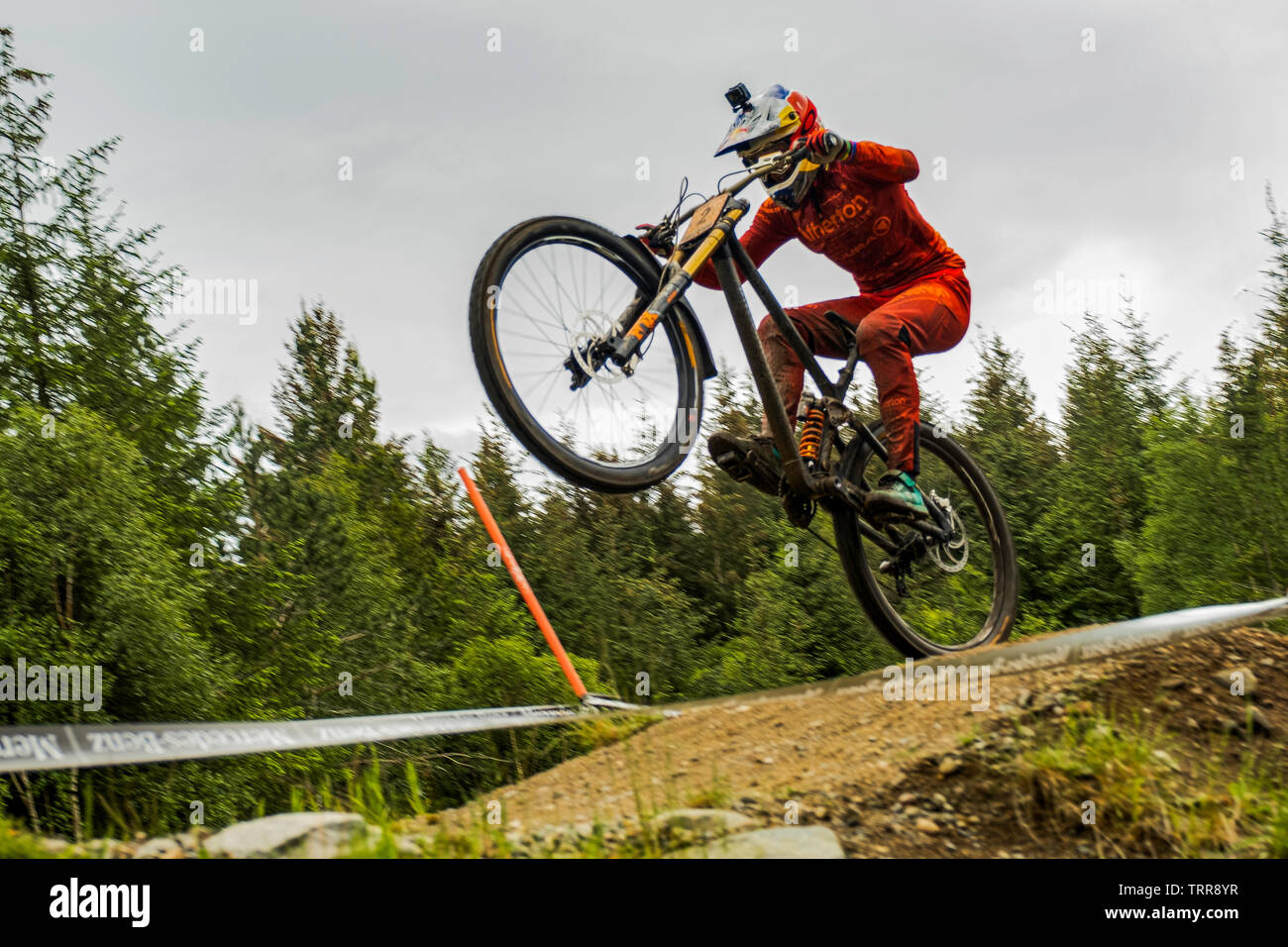 UCI DI COPPA DEL MONDO Downhill Fort William 2019 Foto Stock