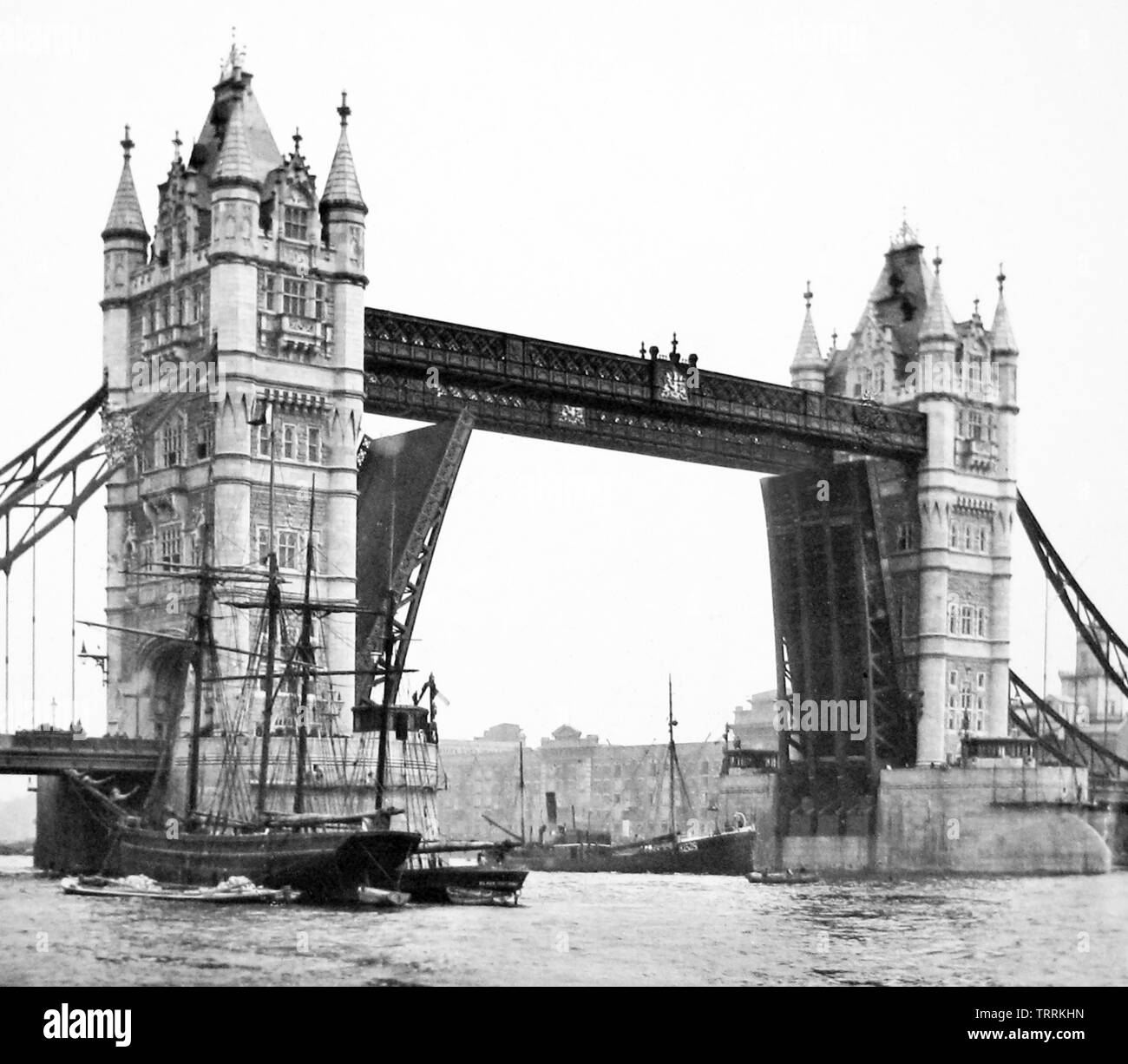 Il Tower Bridge di Londra Foto Stock