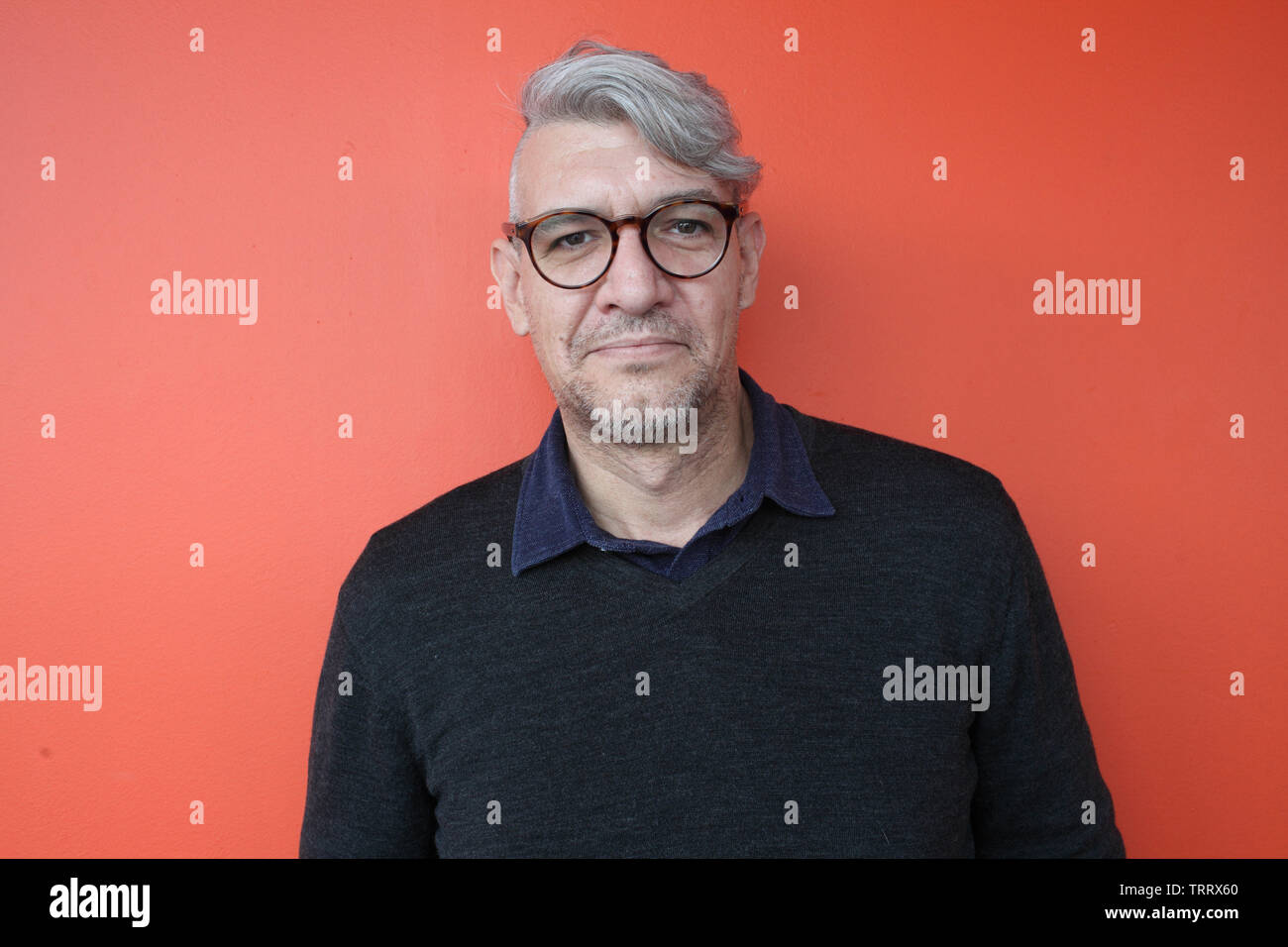 Ritratto di Emiliano Monge 11/05/2019 ©Basso CANNARSA/Opale Foto Stock