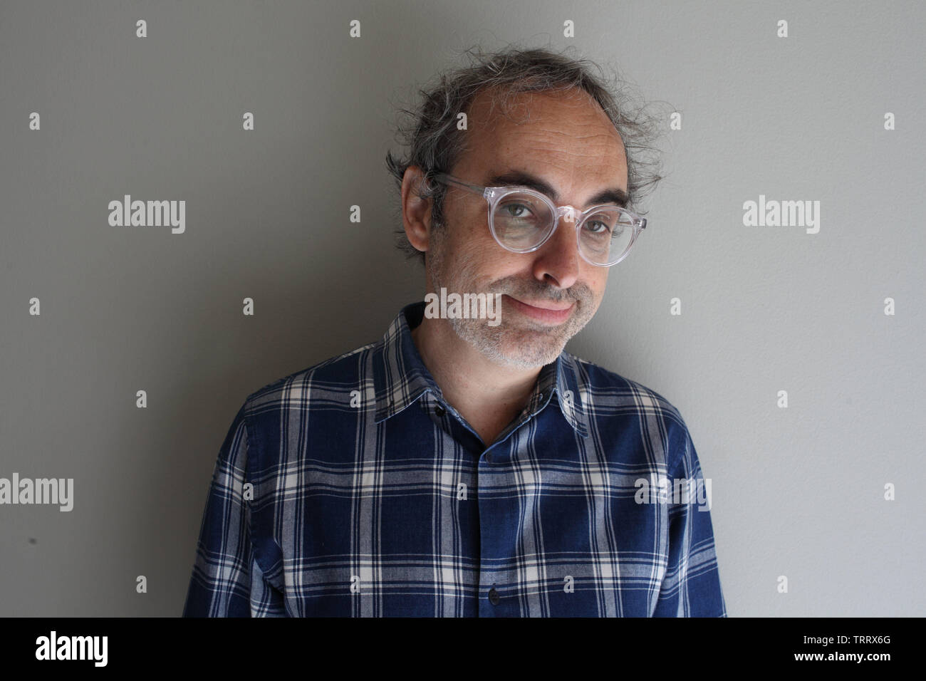 Ritratto di Gary Shteyngart 10/05/2019 ©Basso CANNARSA/Opale Foto Stock